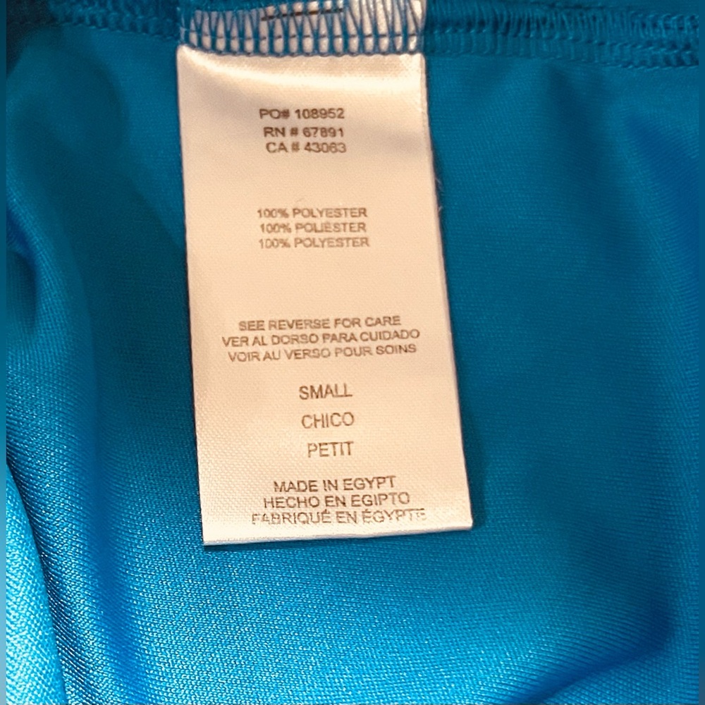 NFL New Era Team Apparel light Blue, yellow & white short sleeve t-shirt. SIZE S - Picture 7 of 10